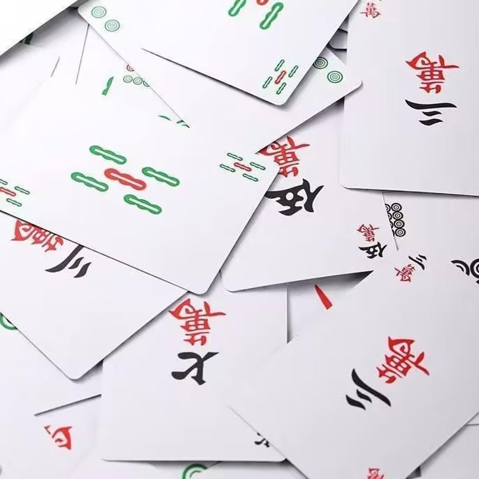 トランプ牌 Amazon.co.jp: 中国麻雀トランプ、144麻雀タイル、大きな