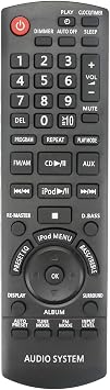 N2QAYB000394 Replace Remote Control Fit for Panasonic Compact Stereo