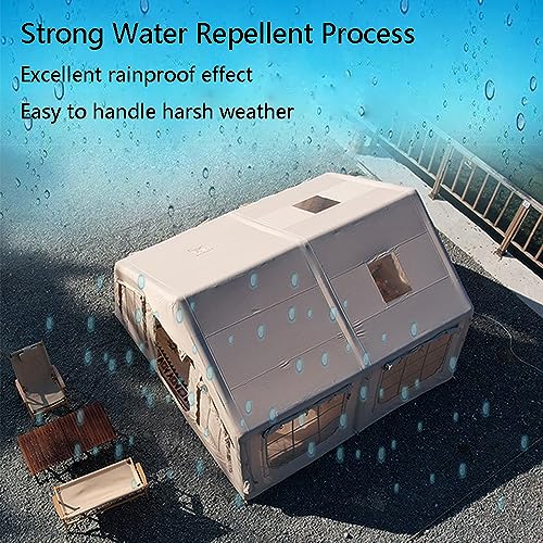 Carpa Inflable Grande para Camping con Protección Solar y Lluvia miniatura 3