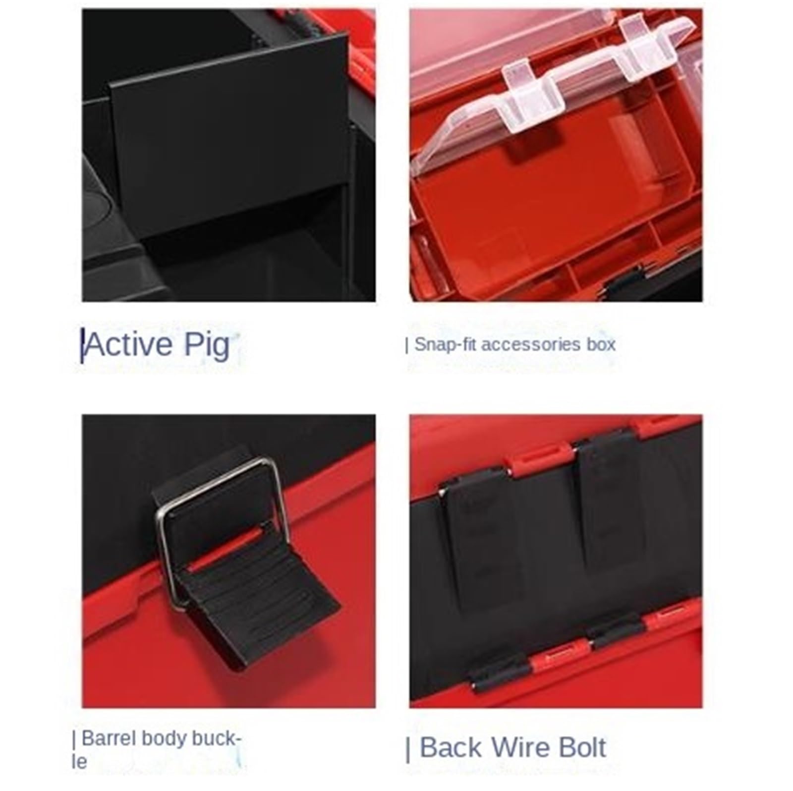Pudełka na Sprzęt Wodoodporne Skrzynka Na Narzędzia Wędkarskie Rock Fishing Tool Box Może Być Noszona Na Plecach I Może Znajdować Się W Walizce Wędkarskiej Pudełko Wędkarskie(Blue)