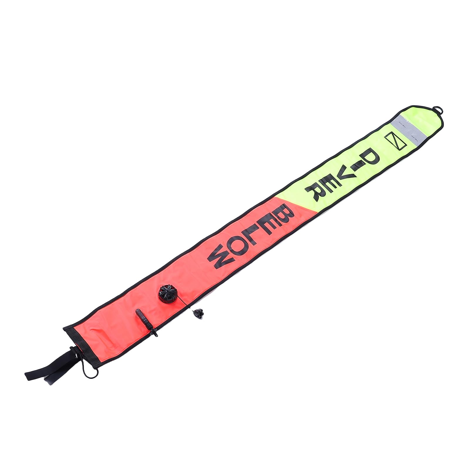 Generic Marcadora de Superficie de Buceo de Alta Visibilidad para Equipo de Buceo de 1,5 M, Tubo de Señal de Nailon a Prueba de Fugas para Buceadores