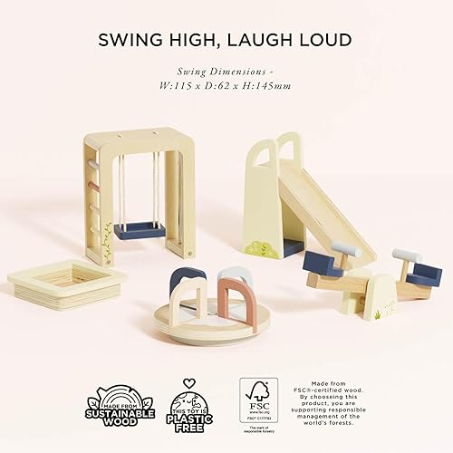 Miniatura 4 de Juego de muebles de exterior Dollshouse