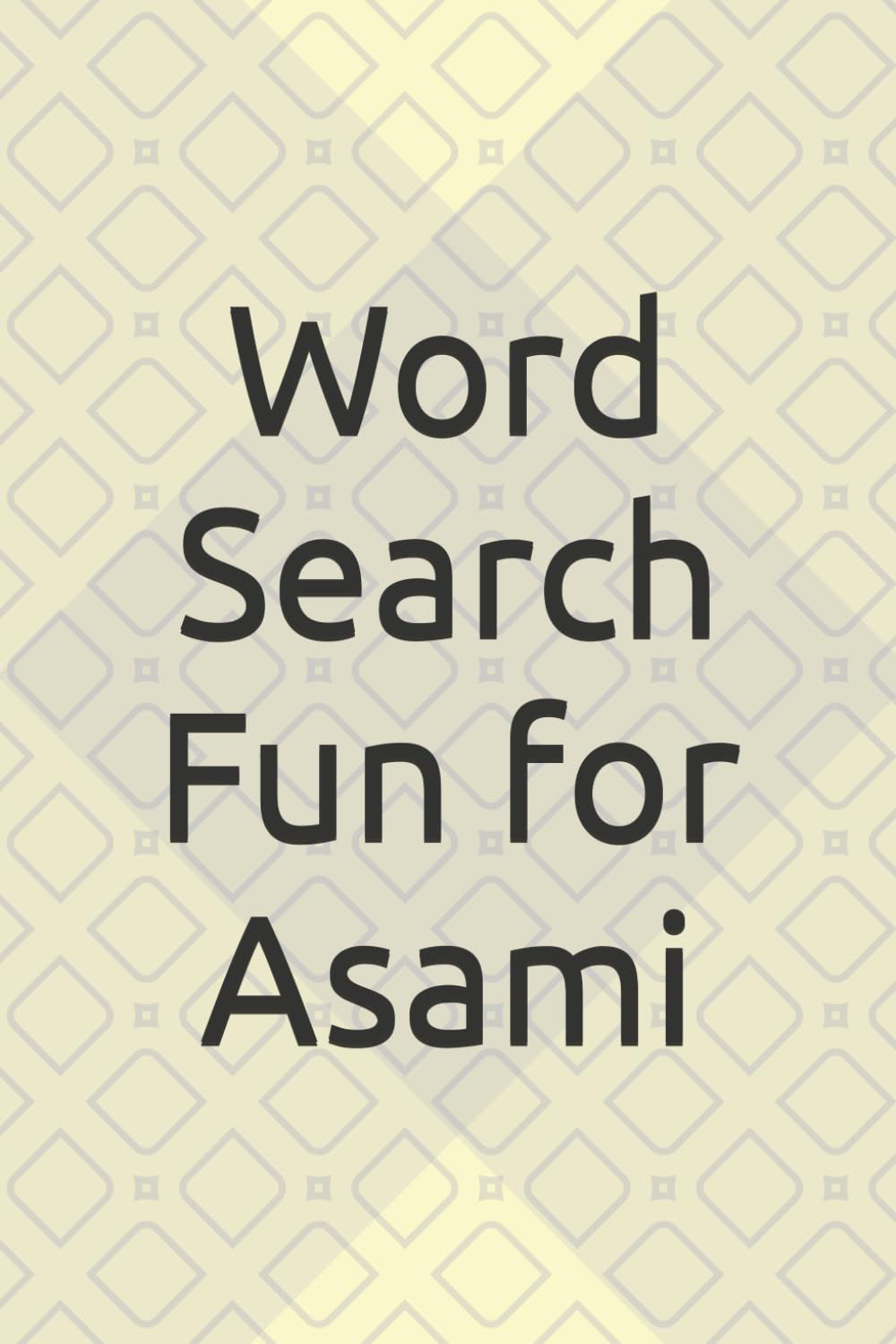 Word Search Fun for Asami: Unwind and Relax with These Entertaining Word Puzzles