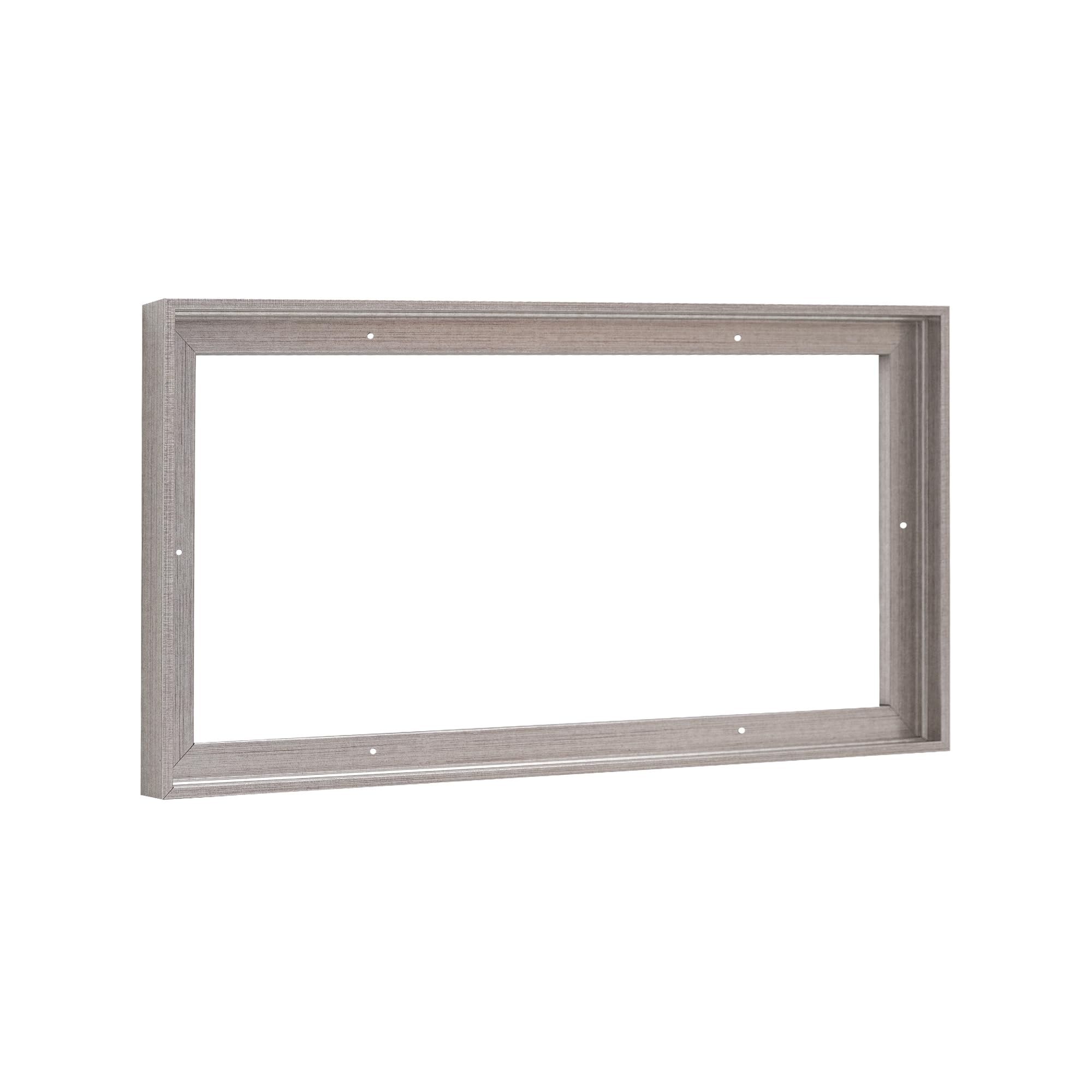 Pixy Canvas Floater Frame 14x28 for 3/4 (0.75) inch Deep Canvas Paintings/Canvas Prints/Wood Canvas Panels/Wall Art/Wall Decor/Home Decor/Artwork (Antique Silver, 14 x 28 inch, Landscape) — image 1