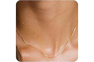 Gold Dainty Choker Necklace for Women