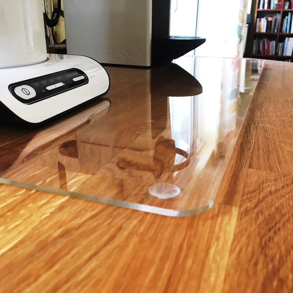 Mantel rectangular para servir, transparente, Estándar