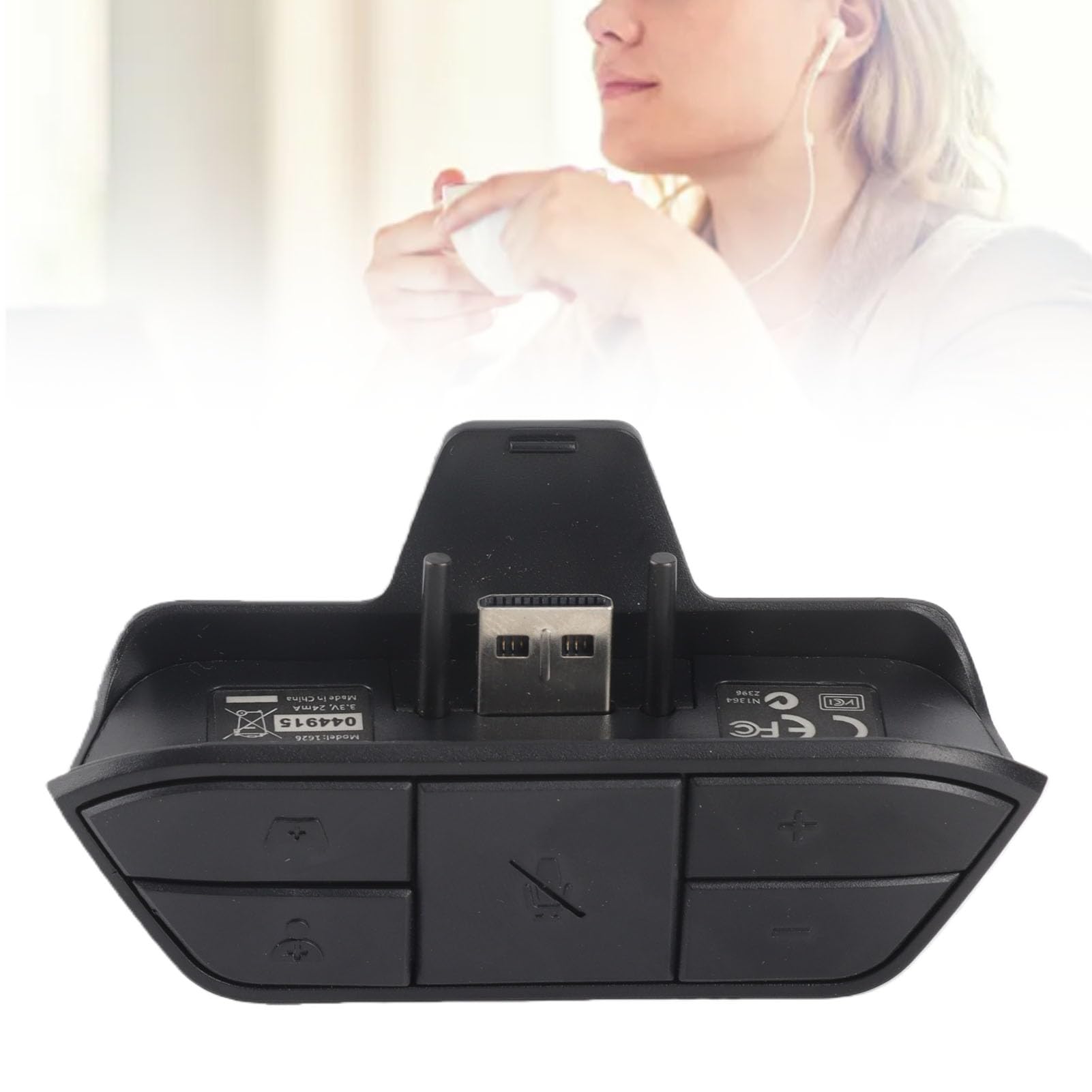 Zerone Wiireless Adaptateur de Casque stéréo Casque Audio convertisseur pour One contrôleur de Jeu