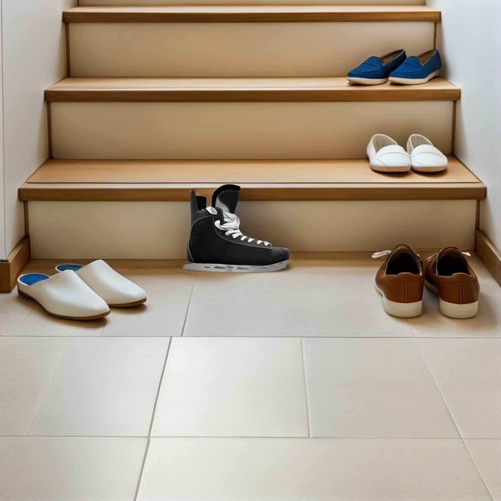 Lame in Acciaio Inossidabile per Pattinaggio Artistico 289mm, 1 Paio di Lame Intercambiabili Leggere per Pattini da Ghiaccio, Accessori di Ricambio per Allenamento e Performance