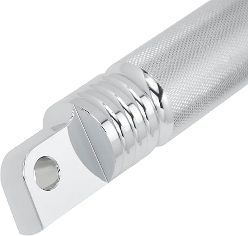 Miniatura 7 de Estriberas de motocicleta macho para Harley Sportster XL883 XL1200 Touring Road King Softail Dyna (cromado)