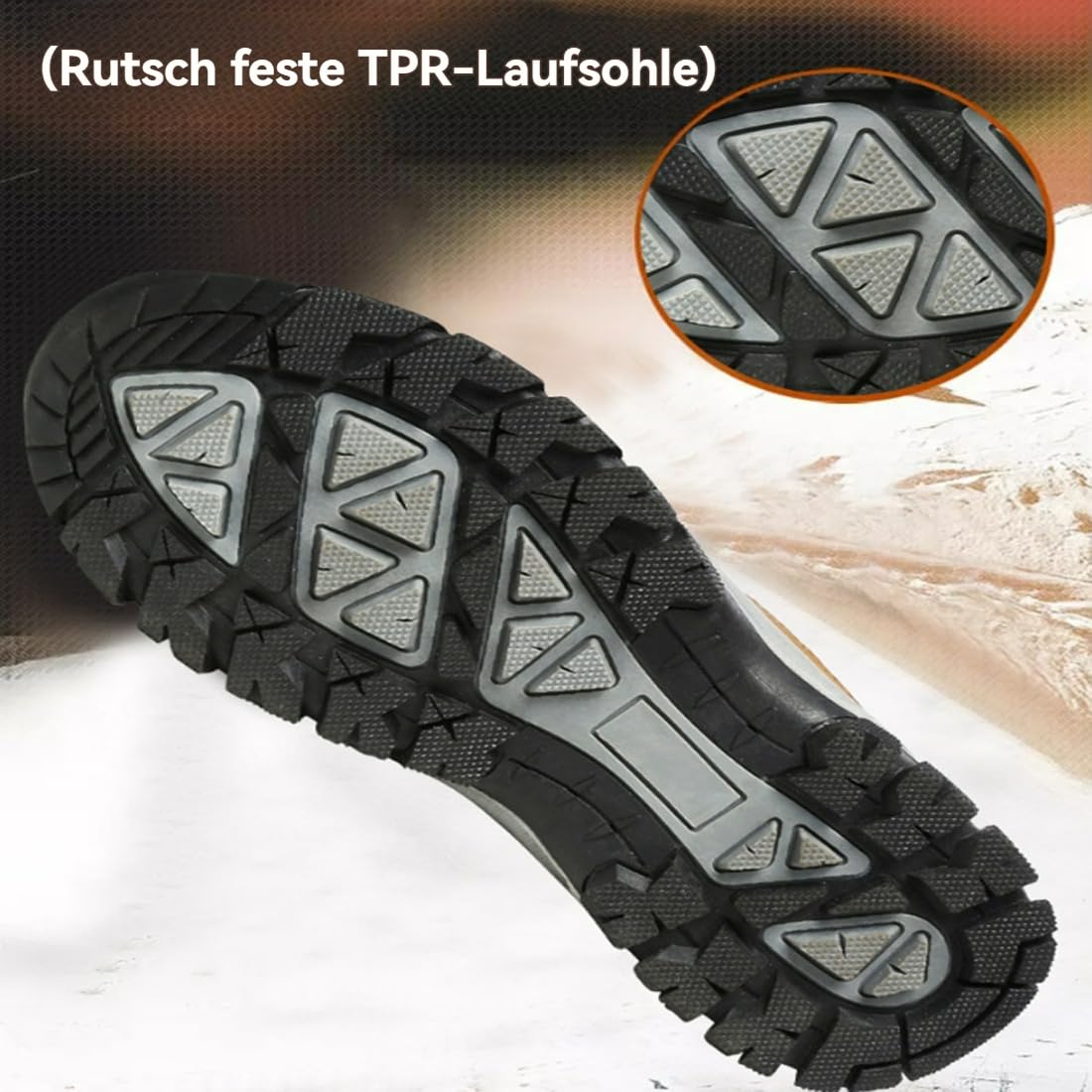 Orthopädische Wanderschuhe, Bequeme Wasserdicht Atmungsaktiv Trekkingschuhe, Herren Sportschuhe für Camping Wandern Outdoor
