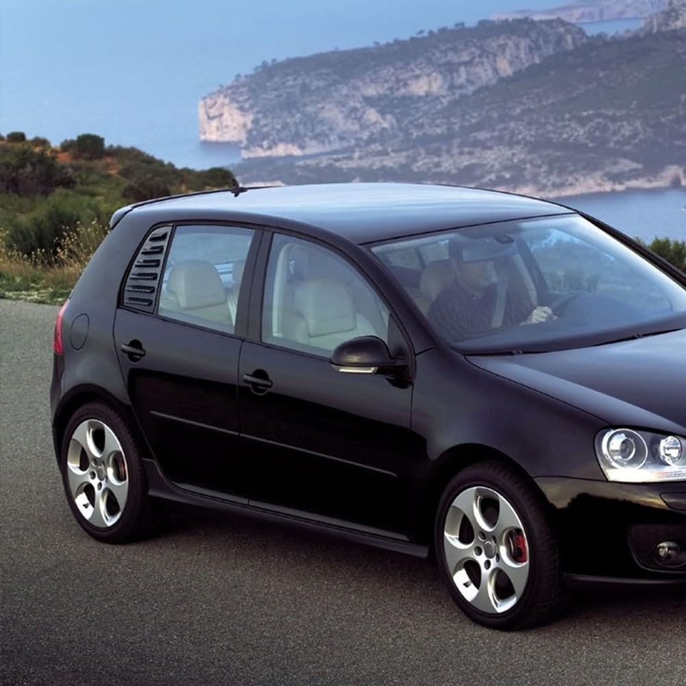 Copertura per alettone posteriore per Golf 5 MK5 2003 2008, elegante e sicura (nero lucido)