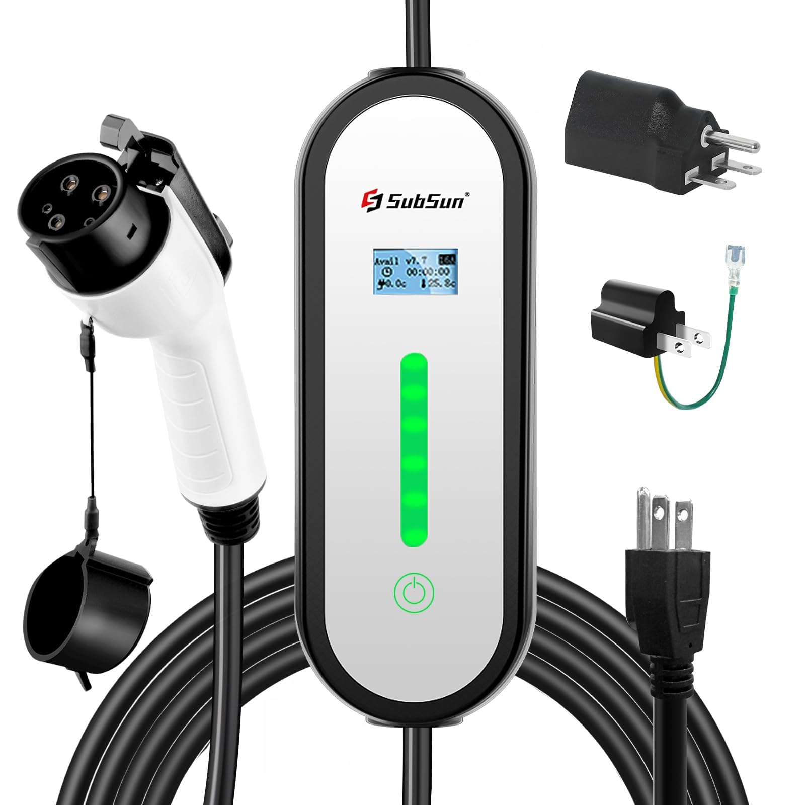 EV充電器 EV充電用ケーブル 電気自動車 電気自動車用ポータブル 家庭用 Amazon.co.jp: SubSun EV充電器 EV充電用ケーブル 電気自動車