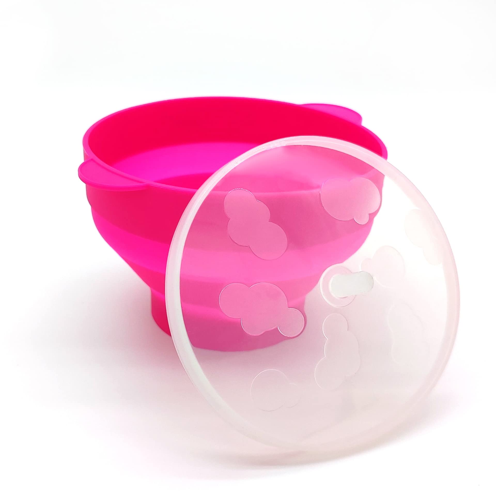 Mini Microwave Popcorn Popper, BPA Free Silicone Popcorn Pop -5 Mini Microwave Popcorn Popper, BPA Free Silicone Popcorn Pop -5