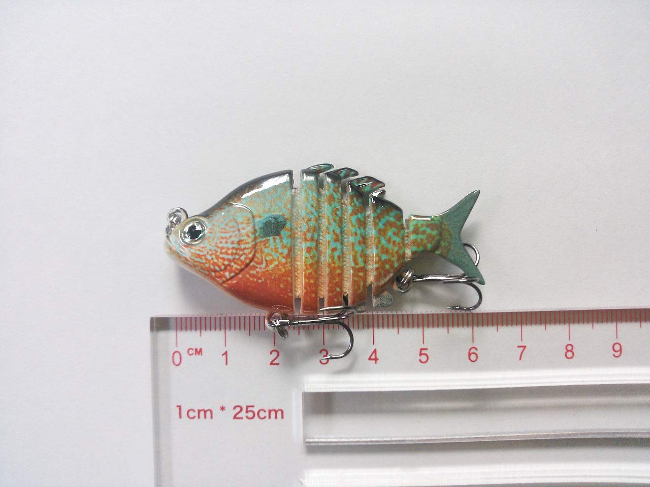 Amazon.co.jp: ブルーギル系 ジョイントルアー シンキング 約6cm