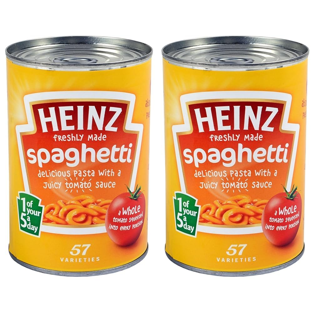 Sterling 203HS SafeCan Heinz Spaghetti - Secret Stash Hidden Storage, One Size, Yellow (Pack of 2)