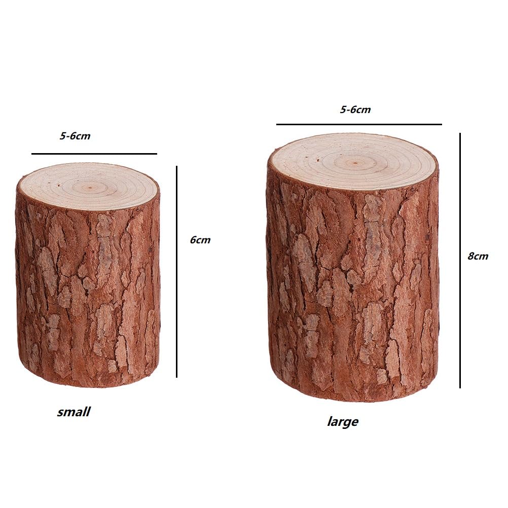 Amazon.com: Veemoon 2pcs Small Natural Tree Stump Decor Amazon.com: Veemoon 2pcs Small Natural Tree Stump Decor