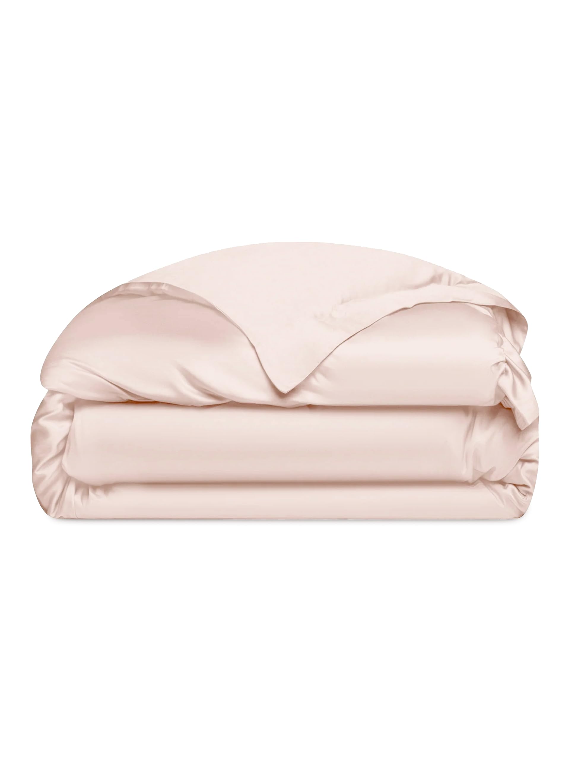 Cozy Earth Luxury Duvet Cover King - 100% Viscose from Bamboo - Ultra-Soft, Cooling & Lightweight Duvet Cover - Temperature-Regulating Bedding with Concealed Zip & Interior Snap Closures - Peony