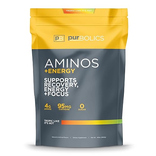 Purbolics Aminos + Energy | Supports Recovery, Energy & Focus
