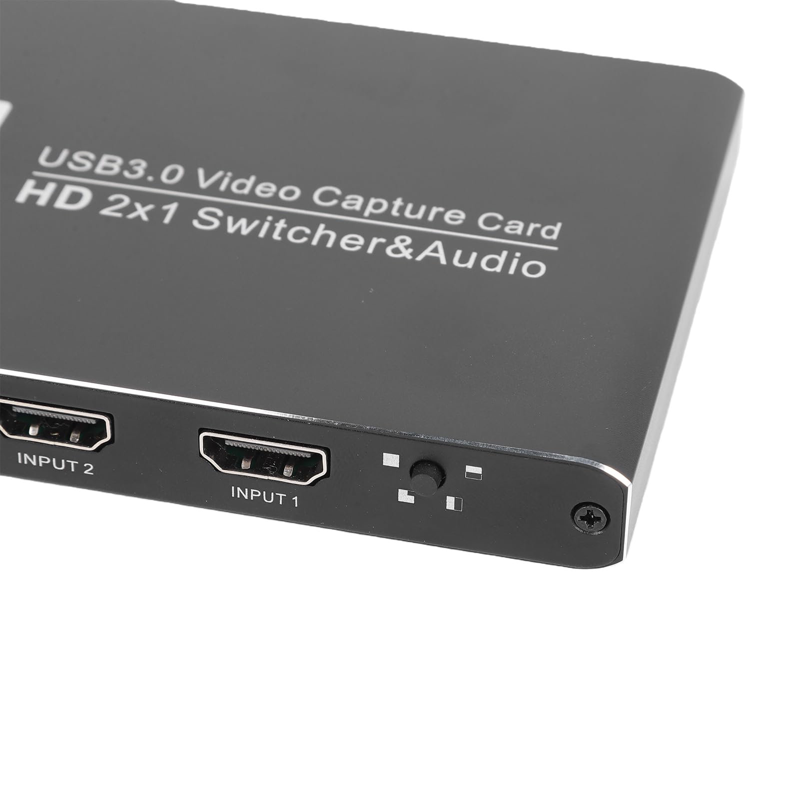 Jectse Tarjeta de Captura 4K, Tarjeta de Captura de Vídeo USB 3.0 con Salida de Bucle 4K60Hz 1080P240FPS, Plug Play de Baja Latencia, para Switch OBS Streaming Gaming PC
