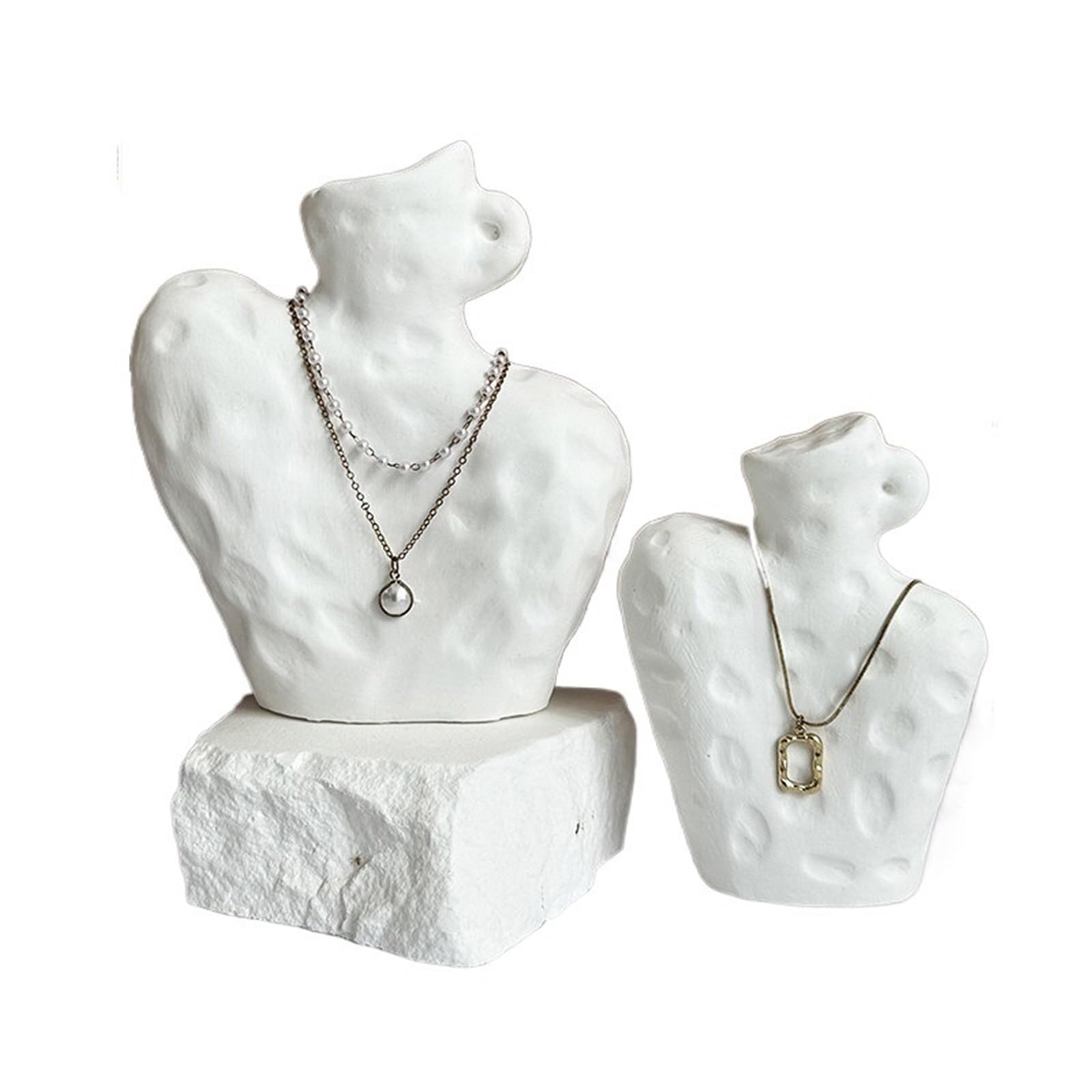 QINGGANG-0224 jewelry organizer Artistic Shoulder Ornaments Pearl Display Photography for dressing table