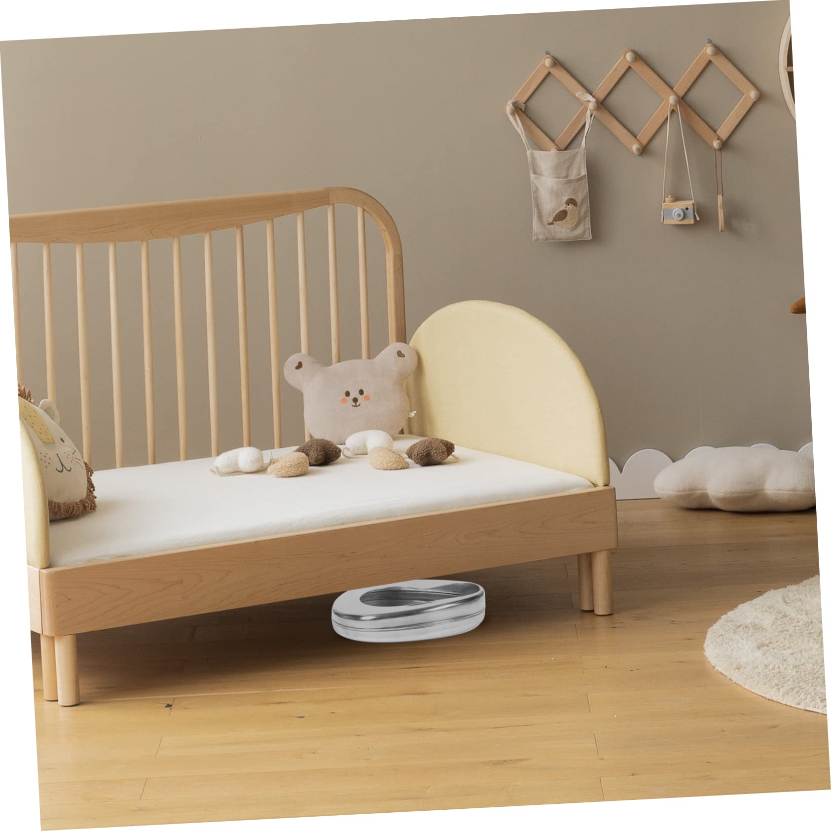 Padella da Letto in Acciaio Inox Argento per Anziani | Design Liscio Anti-spruzzi, Uso Domestico, Indicata per Donne in Gravidanza e Persone Allettate