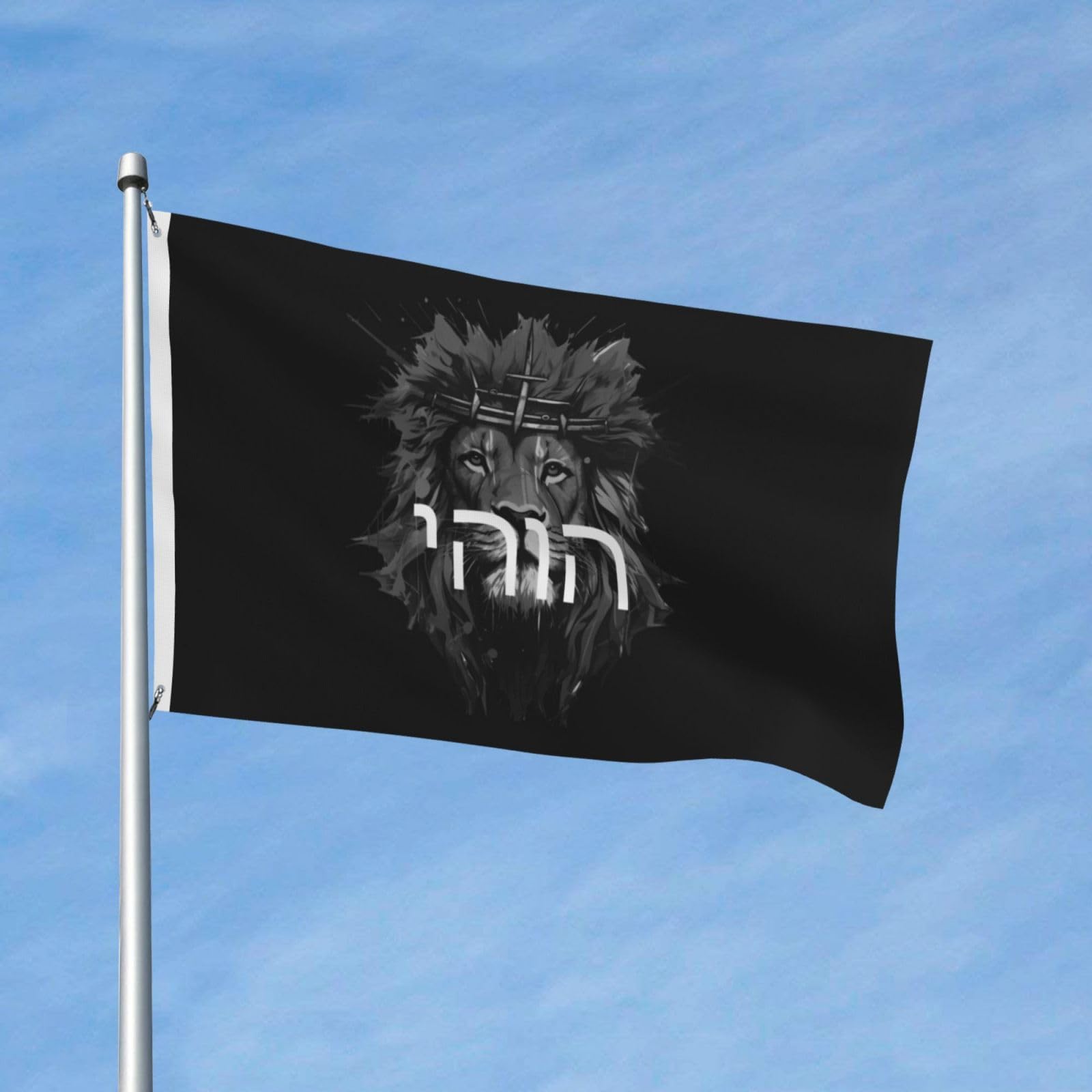 Amazon.com : Rqwaaed YHWH Lion of Judah - Yahweh in Hebrew Durable