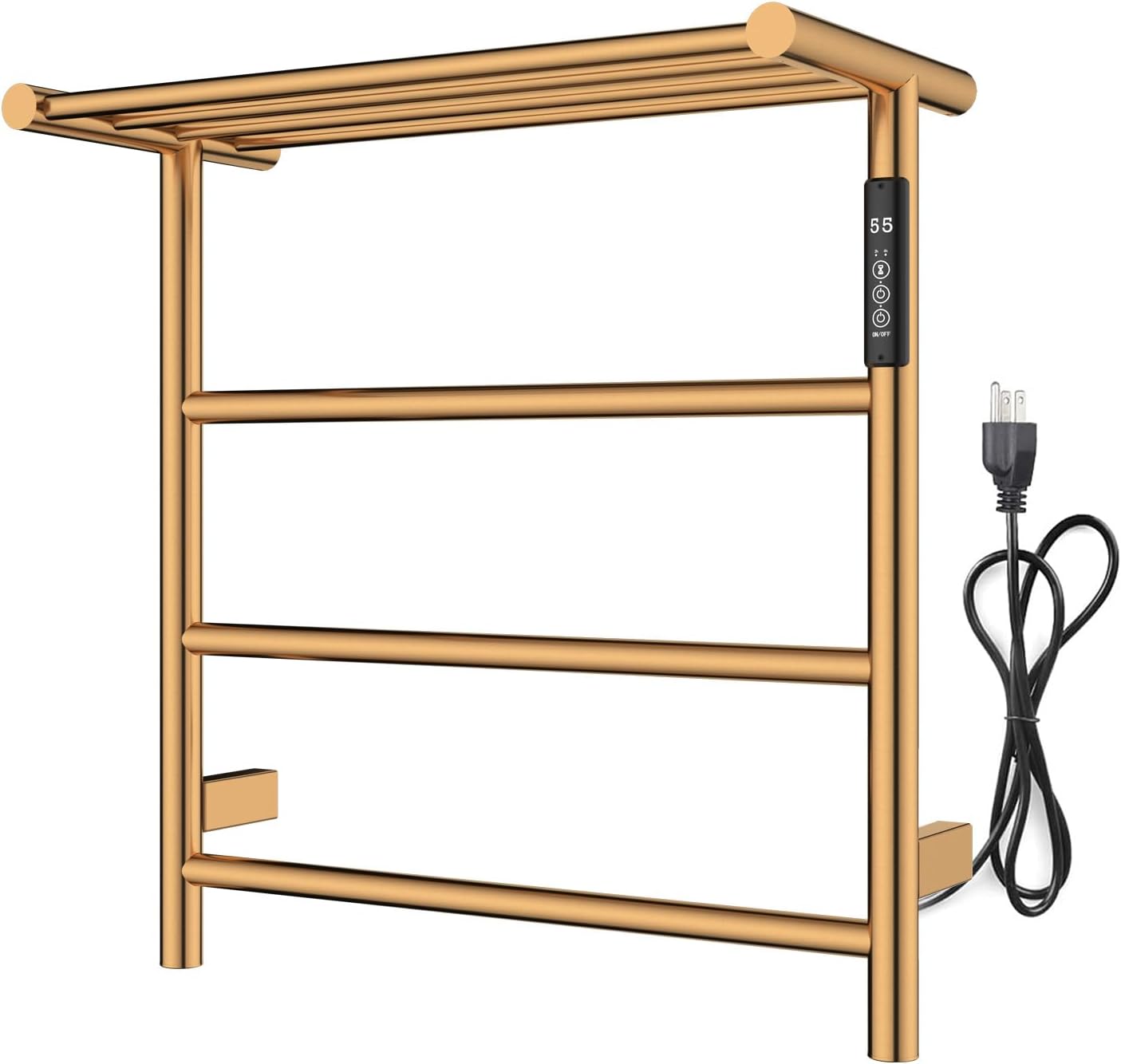 VJASS Wall Mounted Electric Towel Warmer, 304 Stainless