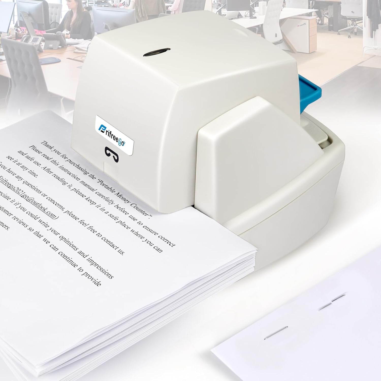 FlatForce HD Electric Stapler with Jam-Free Flat Clinch