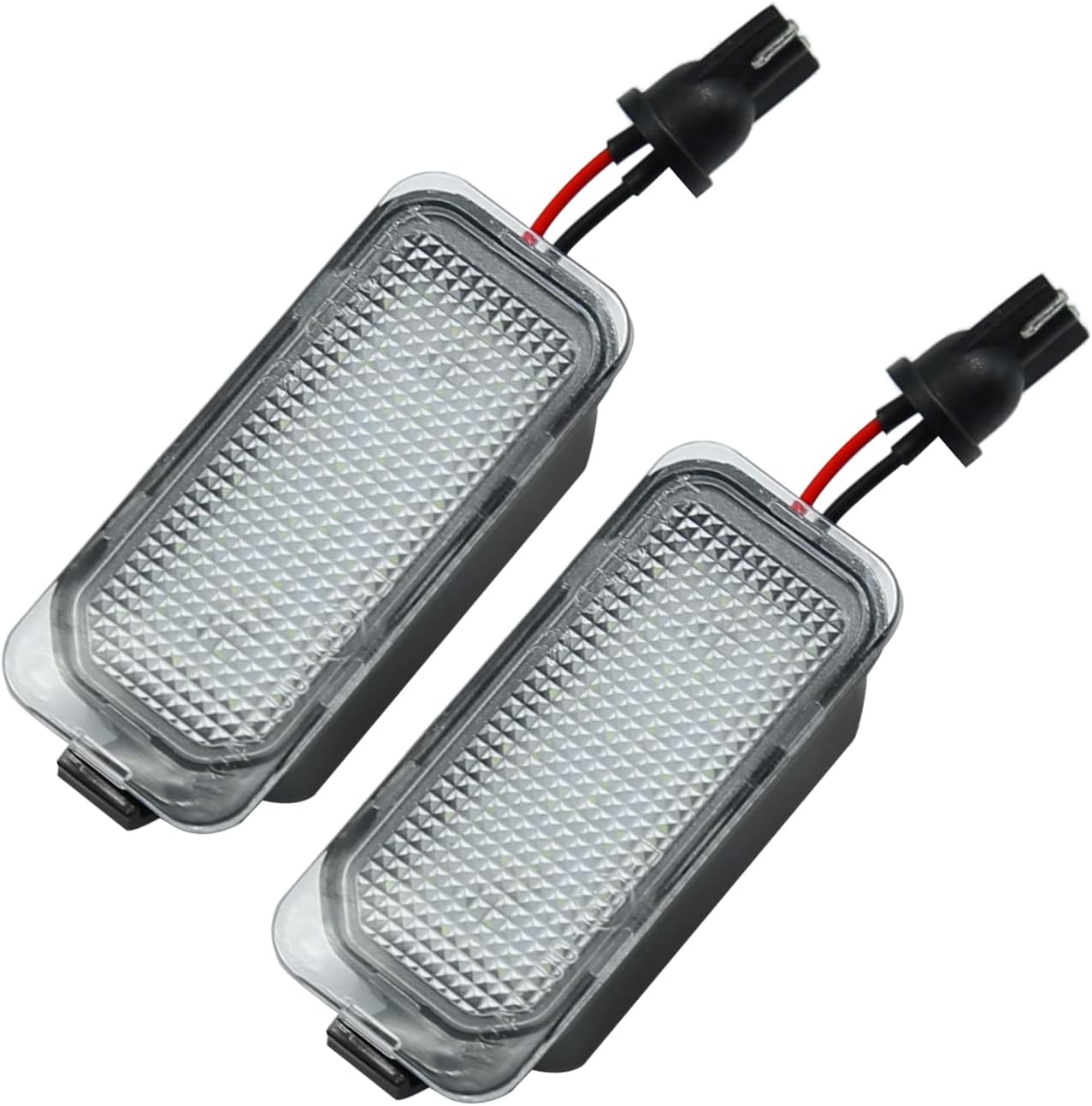 Number Plate lights LED Rear Licence Number Plate Lamps for J-aguar XJ XF Fiesta F-ocus S-MAX Grand C-max M-ondeo K-uga Galaxy,Canbus 6000K Xenon Cold White(2 Packs)