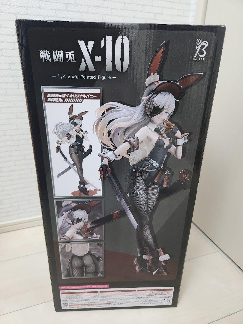 Amazon.co.jp: × 10 戦闘兎 プラスチック製フィギュア 1/4スケール 