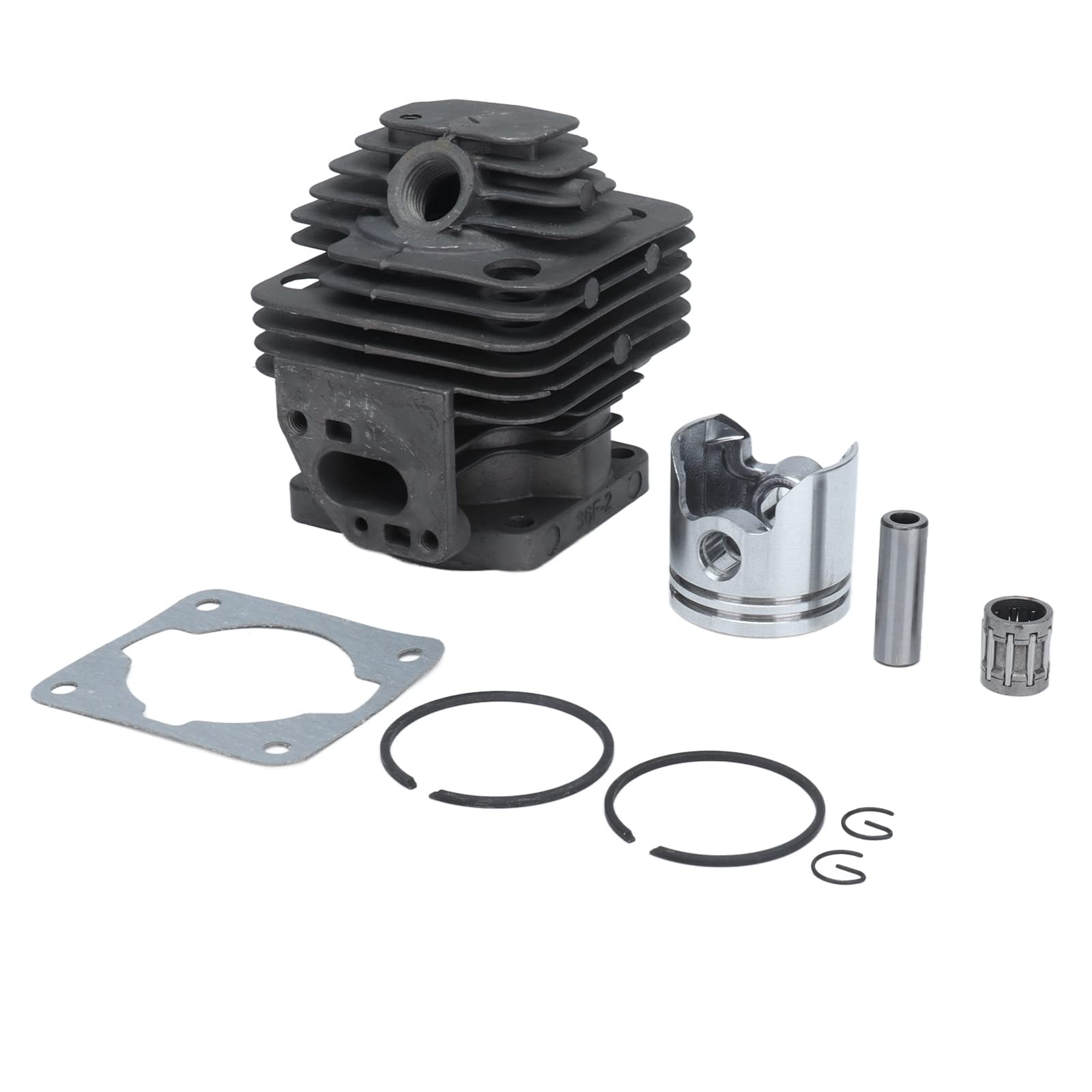 Kit Guarnizioni Pistone Cilindro Durevole da 36 Mm per Tosaerba TL33/CG330 1E36F, Produzione Professionale per Prestazioni di Lunga Durata, Adatto per gli Appassionati del Fai da Te