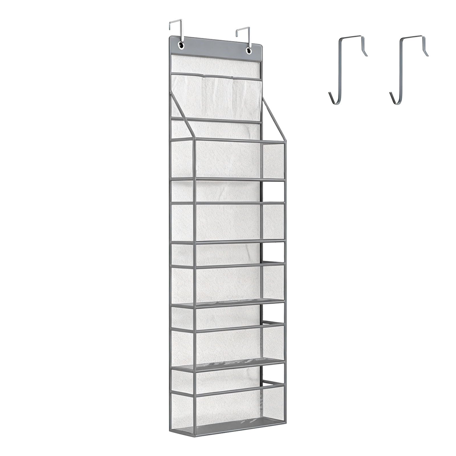 Étagère murale transparente gain de place pour fournitures et ustensiles