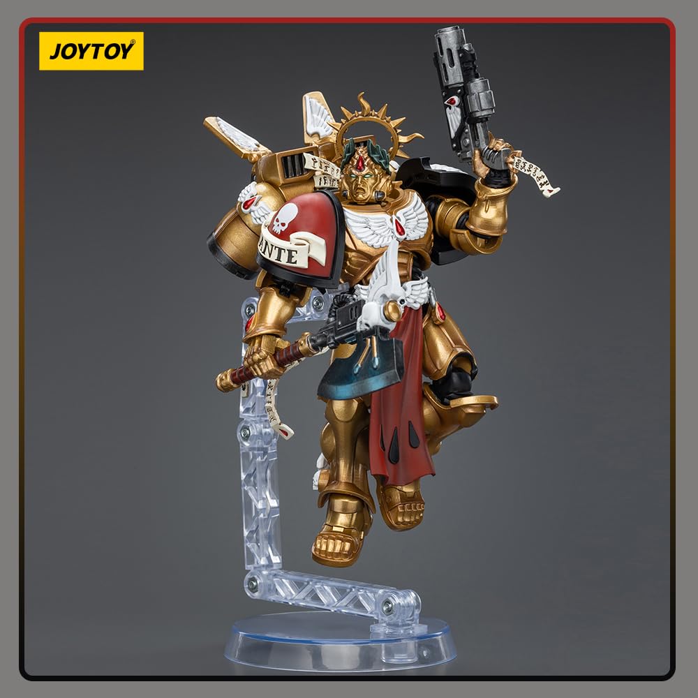 Amazon.com: JOYTOY Warhammer 40k Blood Angels Commander Dante 1/18