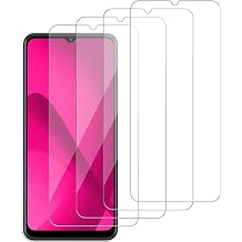 4 Pack Glass Screen Protector Compatible for T-Mobile REVVL 7 5G / TMRV075G [9H Hardness]-HD Screen Tempered Glass, Scratch Resistant,Easy Install [Case Friendly]