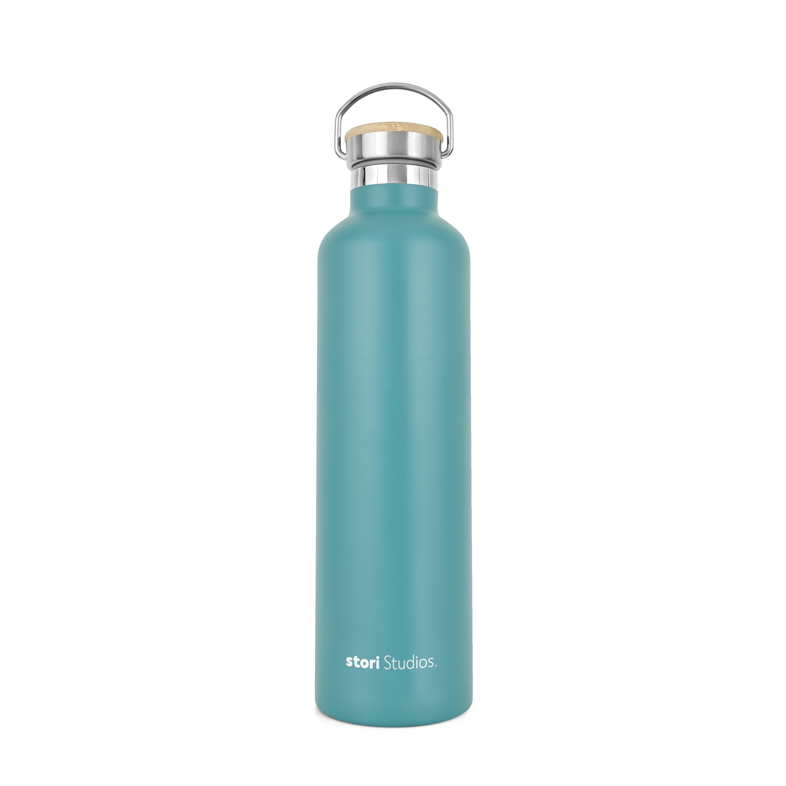 Stori Studios Vacuum Insulated Metal Water Bottle 750ml(25oz), Stainless Steel Water Bottle, BPA Free Standard Mouth Flask - Image 2