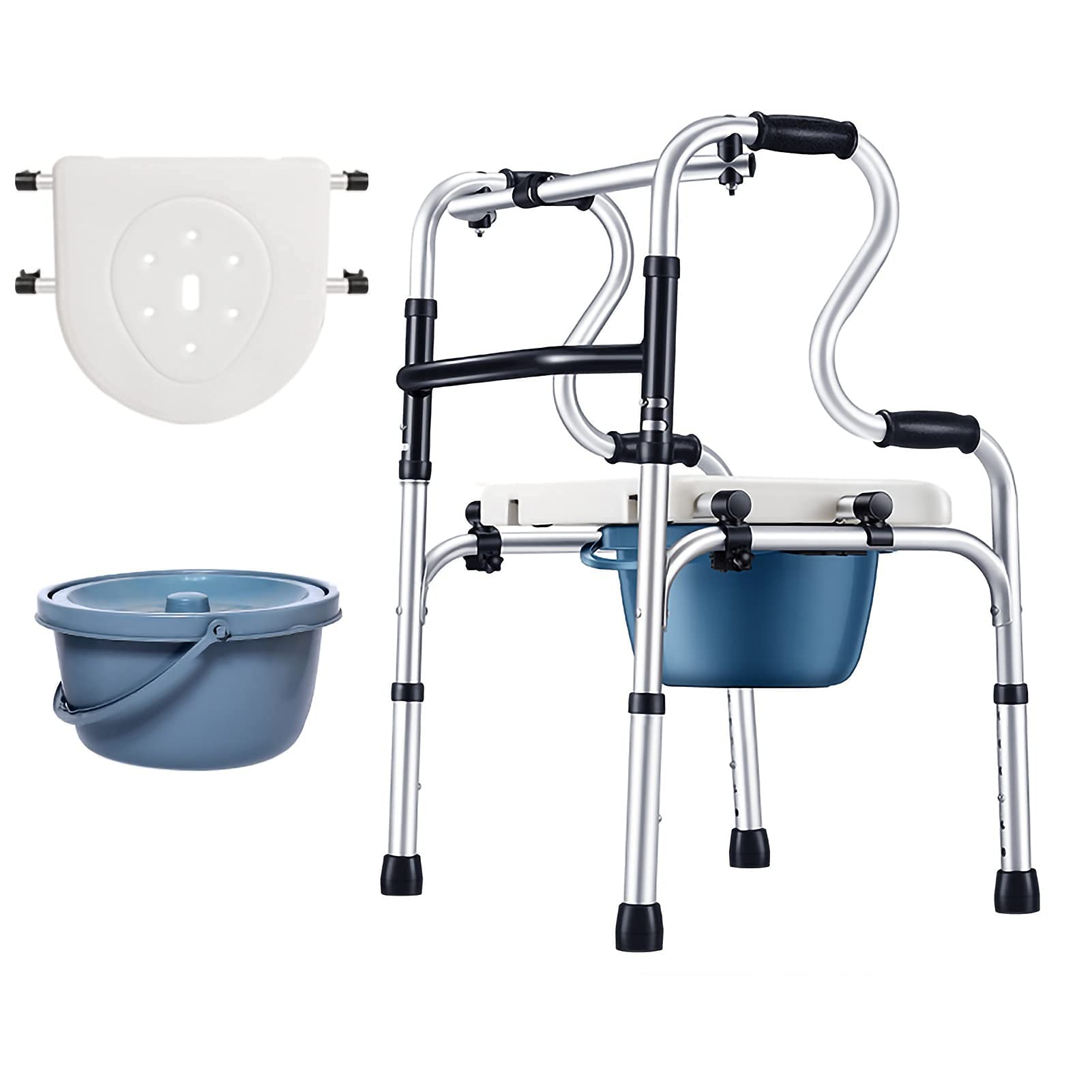 Buy Heavy Duty Shower Chair with Back and Arms, Walkers for seniors