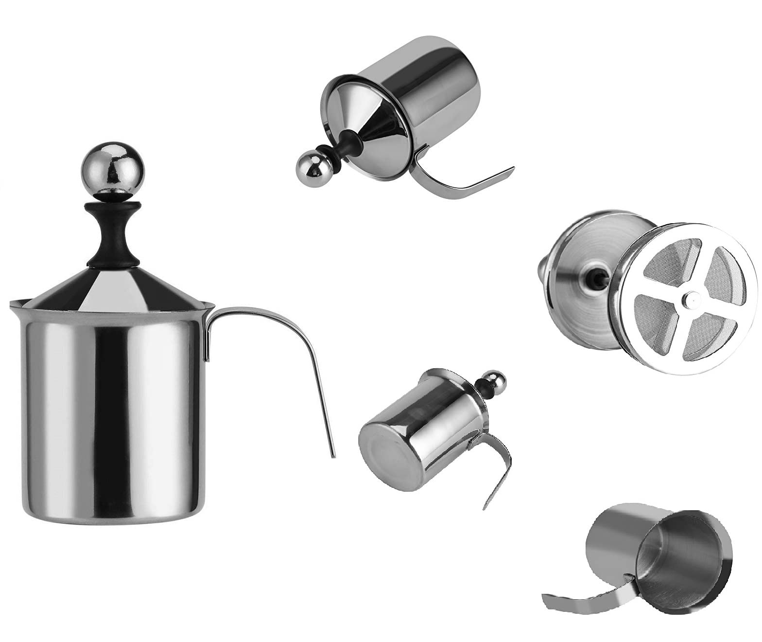 Mousseur à Lait éLectrique Batteur à Oeufs Fouet à Piles Fabricant De