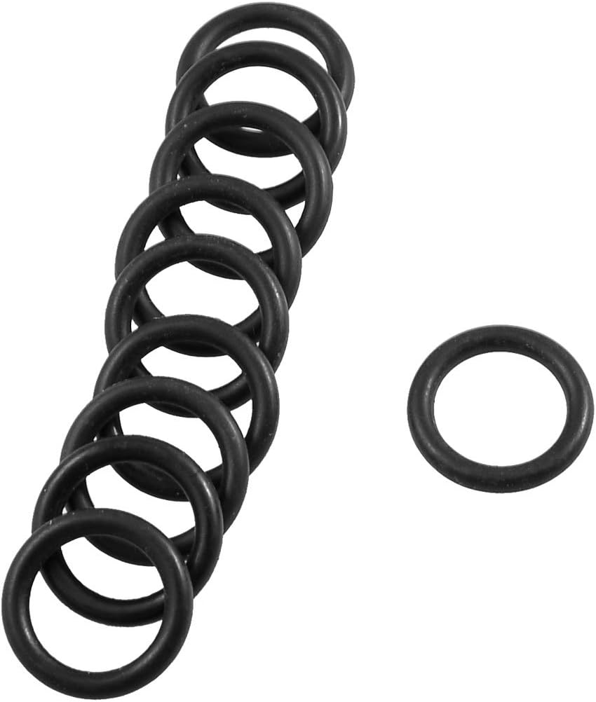 10 Pcs 21mm x 15mm Mechanical Rubber O Ring Oil Seal Gaskets Black Amazon.co.uk DIY & Tools