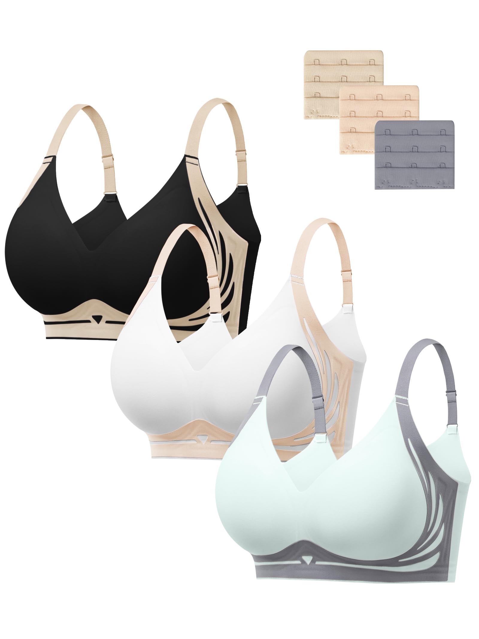HBselect Jelly Bras for Women