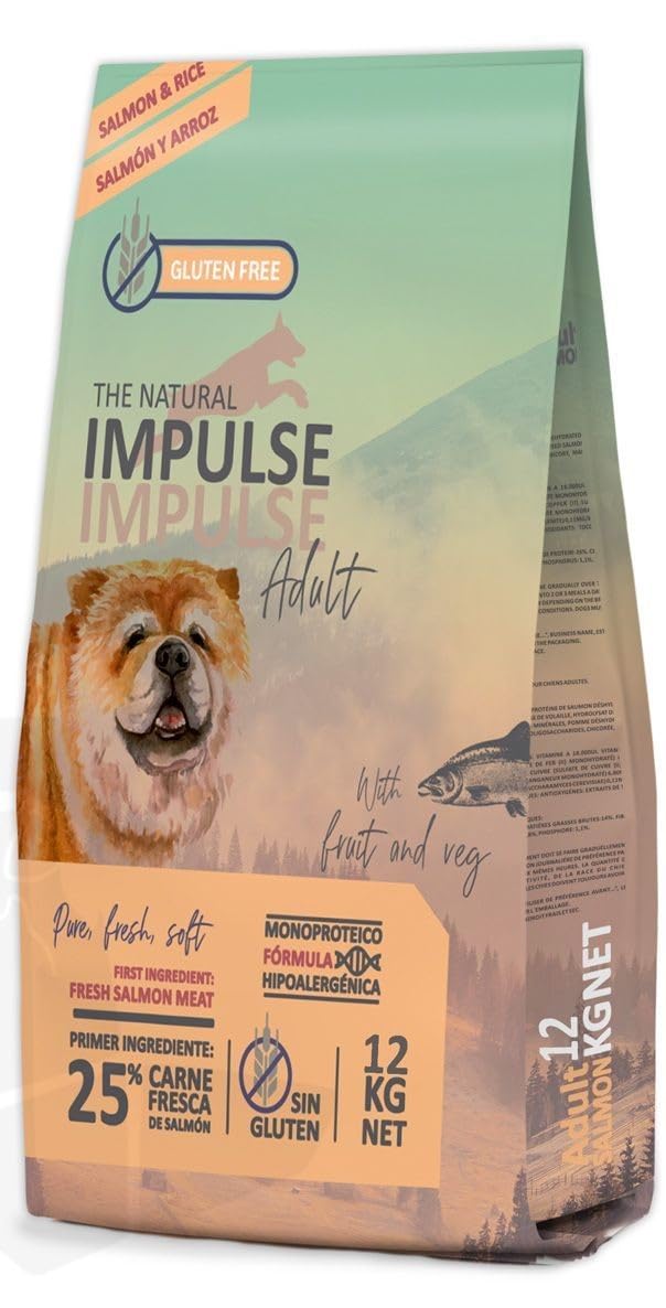 IMPULSE Pienso para Perros Natural Dog Salmon 12 Kg