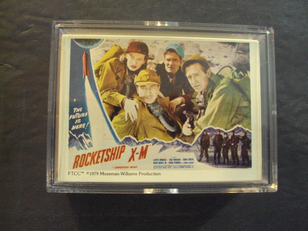 Complete 50 Card Set Rocketship X-M Cards 1979 Mossman Williams Prod