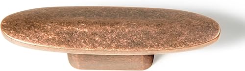 Miniatura 1 de Goo-Ki Paquete de 6 perillas de cobre antiguo de 0.63 pulgadas para cajones de cocina, accesorios para gabinete de cocina, mango de barra retro de