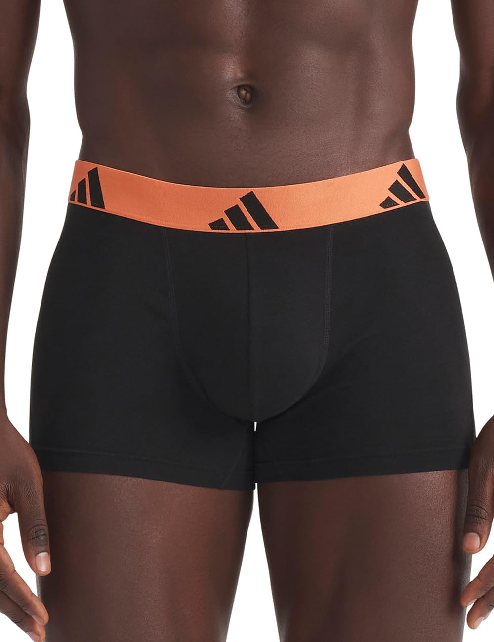 adidas Herren Trunk (3 Pack) - Active Flex Cotton - Boxershorts - Bequeme Unterwäsche - 4