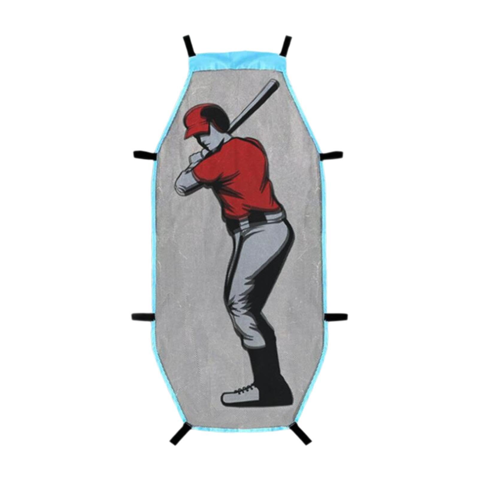 F Fityle Rete da Allenamento per Baseball, Zona di Strike, Bersaglio, Rete da Softball, Attrezzatura per Allenamento con punteggio, per Battuta, Cattura, Battitore fittizio