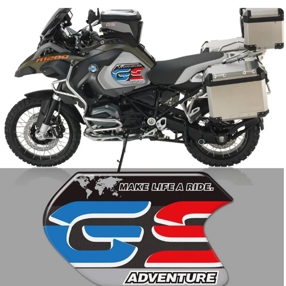 Stickers Réservoir Traction Pads Autocollant De Coussin De Traction De Réservoir, Pour R1200GS 2004 – 2007 Et R1200GS Adventure 2008-2012, Moto GS De 30 Ans
