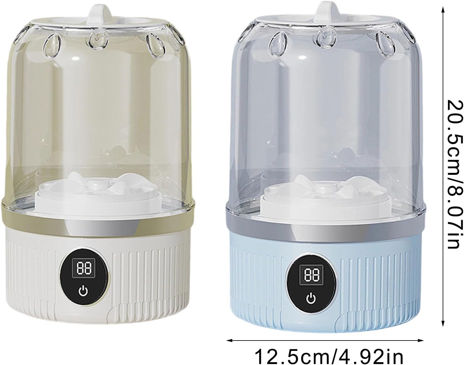 Portable Clothes 3000mAh Fast Underwear Socks Washing Machine Electric Laundry Cup Portable Washing Machine for Underwear and Towels