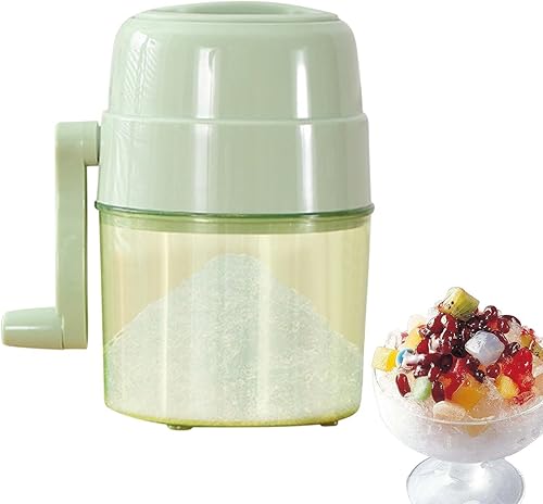 Snow Cone Machine, Ice Crusher, Delicate Shaved Ice Maker, Hygienic Ice Shaver Machine, Stainless Slushie Maker, Soft Diy Snow Cones, Homemade Icy