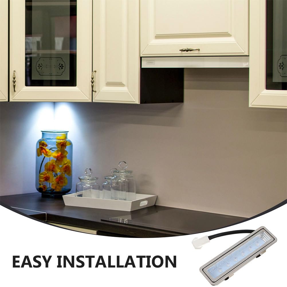 ANDRESLAD 2pcs LED Range Hood Light Bulbs Cool Replacement for Integrated Stoves Kitchen Vent Hoods Energy Efficient Bright LED Lighting Easy Install - Image 4
