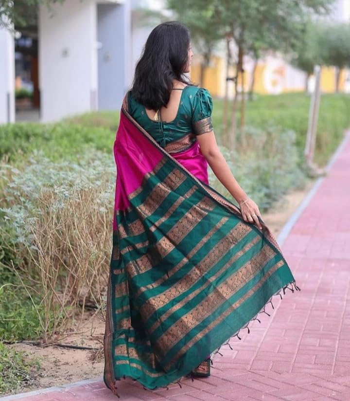 Image of gadwal cotton sarees