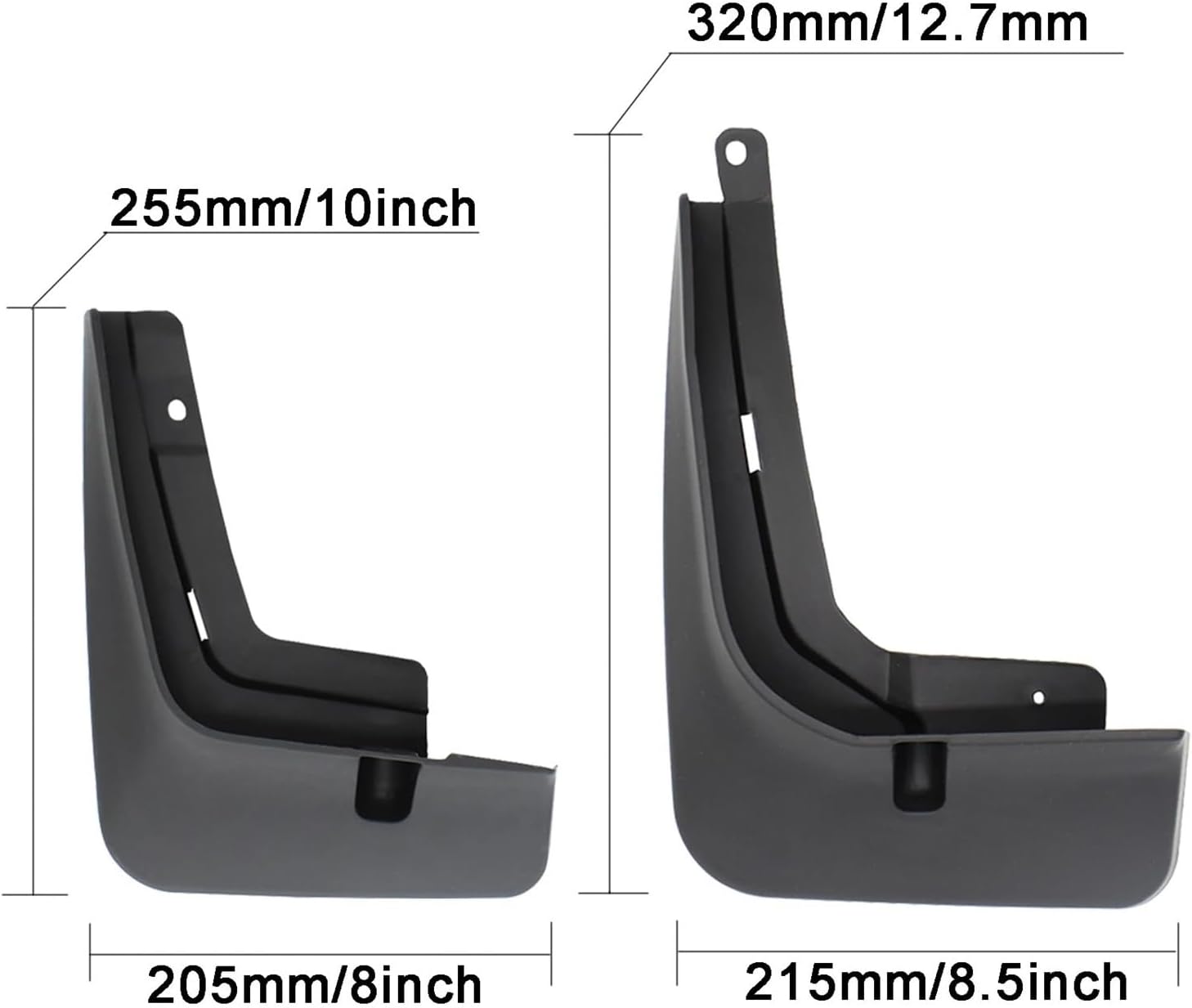 4X Car Mud Flaps Guards Compatible with Chery Tiggo 7 Pro 2020 2021 Mudflaps Splash Guard Matte Protection Mudguards Car Accessories Wheel